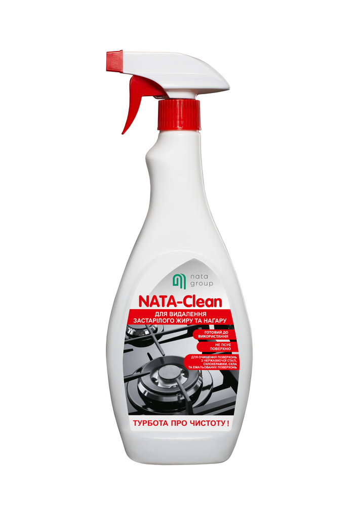 Silny odtłuszczacz NATA-Clean, butelka 750 ml ze spryskiwaczem